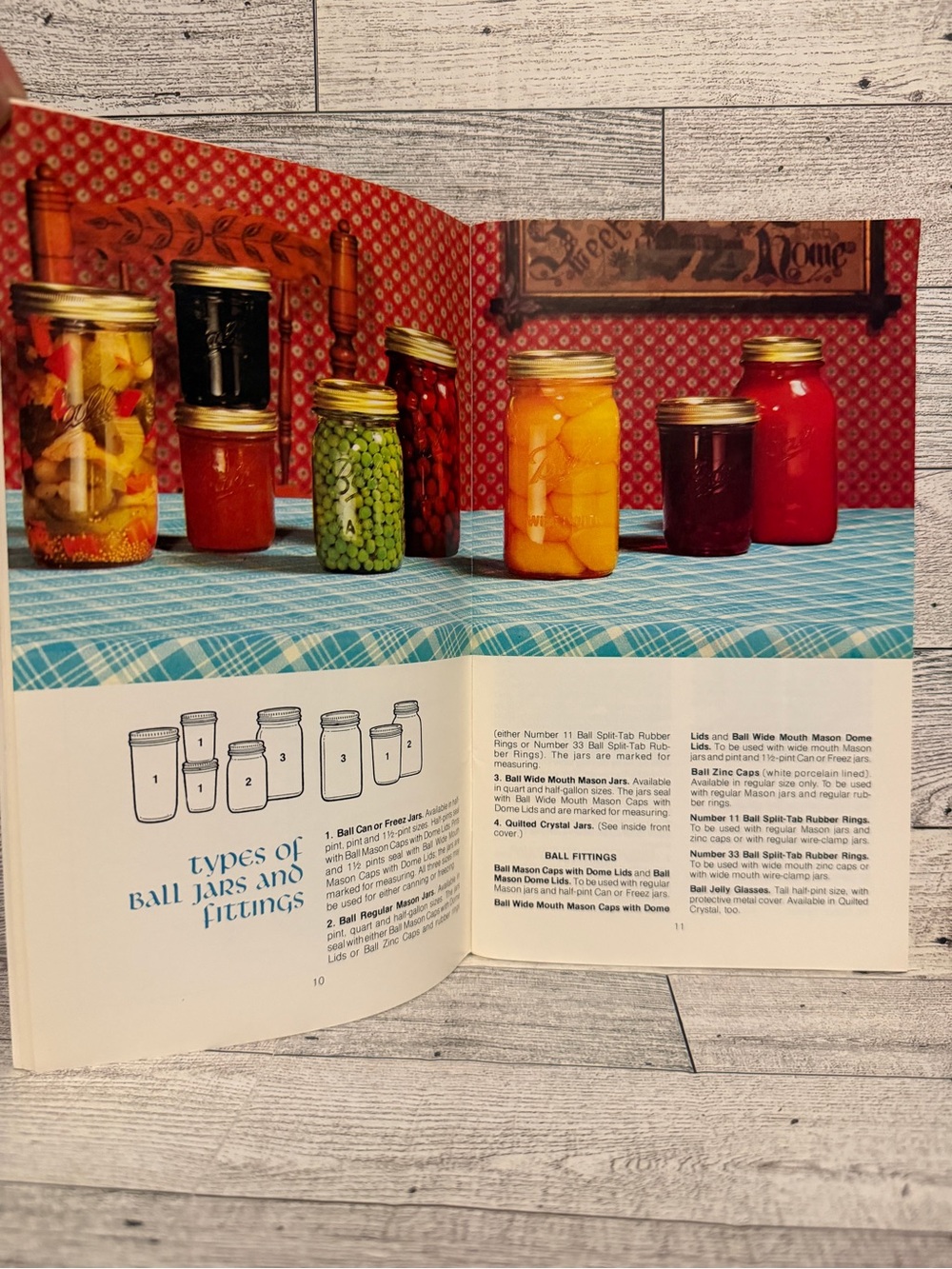 The Ball Blue Book Guide to Home Canning & Freezing 1972 29th Edition Paperback - Picture 9 of 16